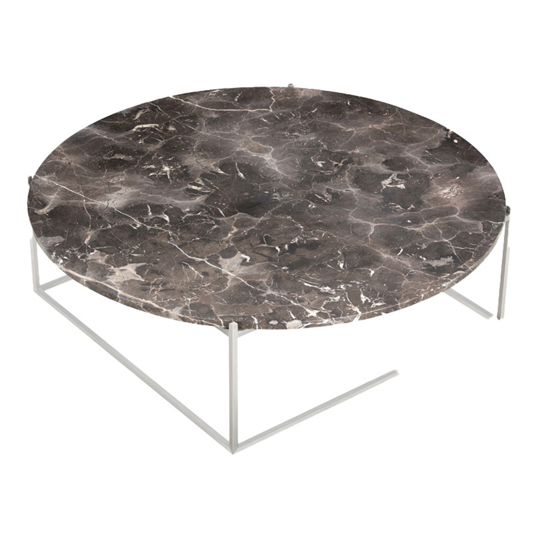 Modern Round Coffee Table - 36 Inch Wooden Living Room Center Table for Small Spaces - Perfect for Apartments, Lounges & Cozy Home Decor