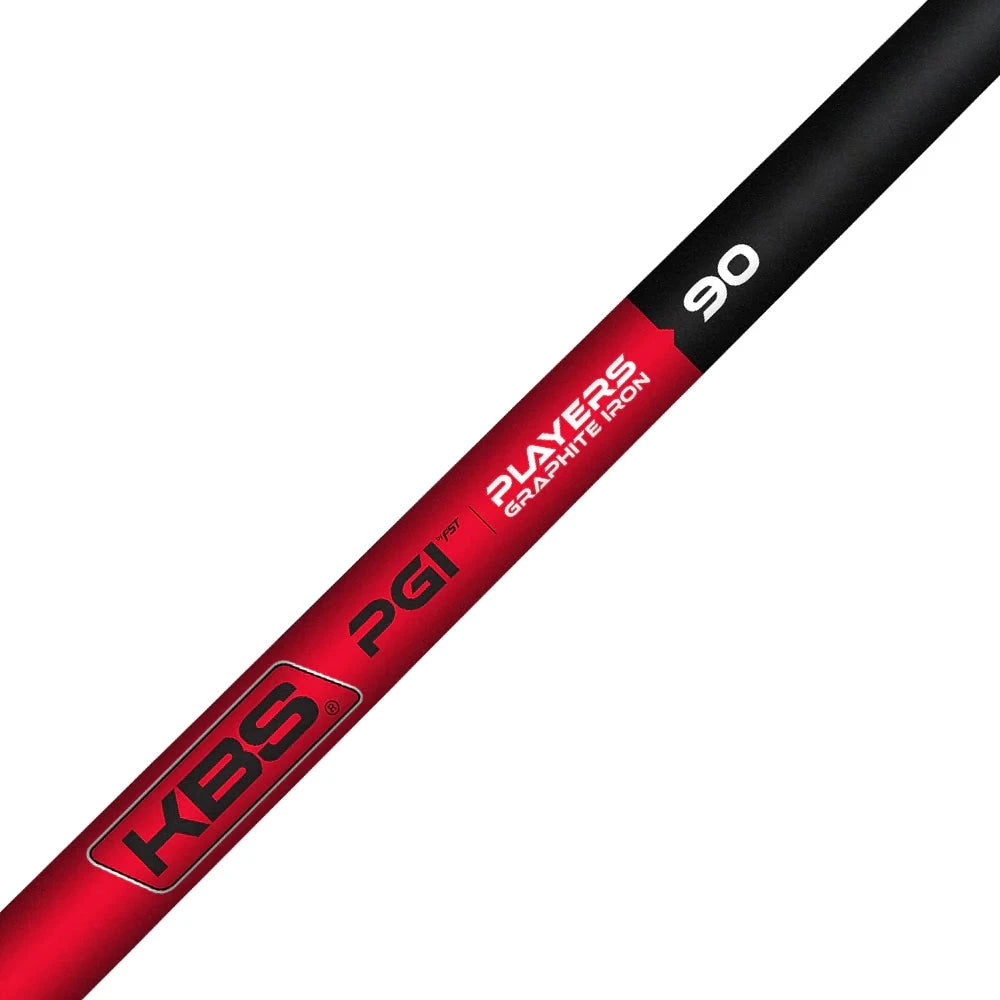 KBS PGI Players Graphite Iron Shafts for Golf - High Performance Graphite Golf Club Shafts for Improved Swing Speed and Accuracy | Perfect for Mid-Handicap Golfers on the Course