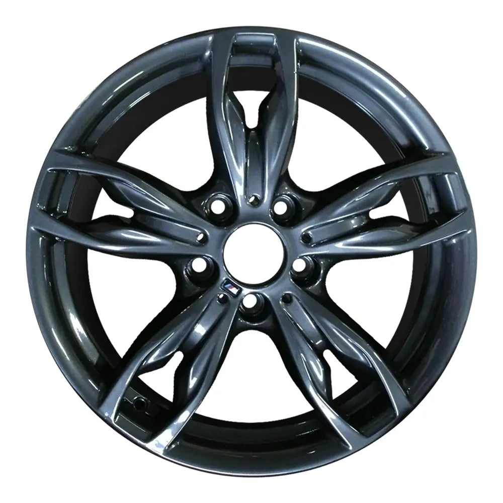 18 Inch BMW 230i Wheel Rim ALY86128 (2014-2017) Charcoal OEM Replacement Wheels 36117845870 - Perfect for Car Upgrades & Luxury Vehicle Customization