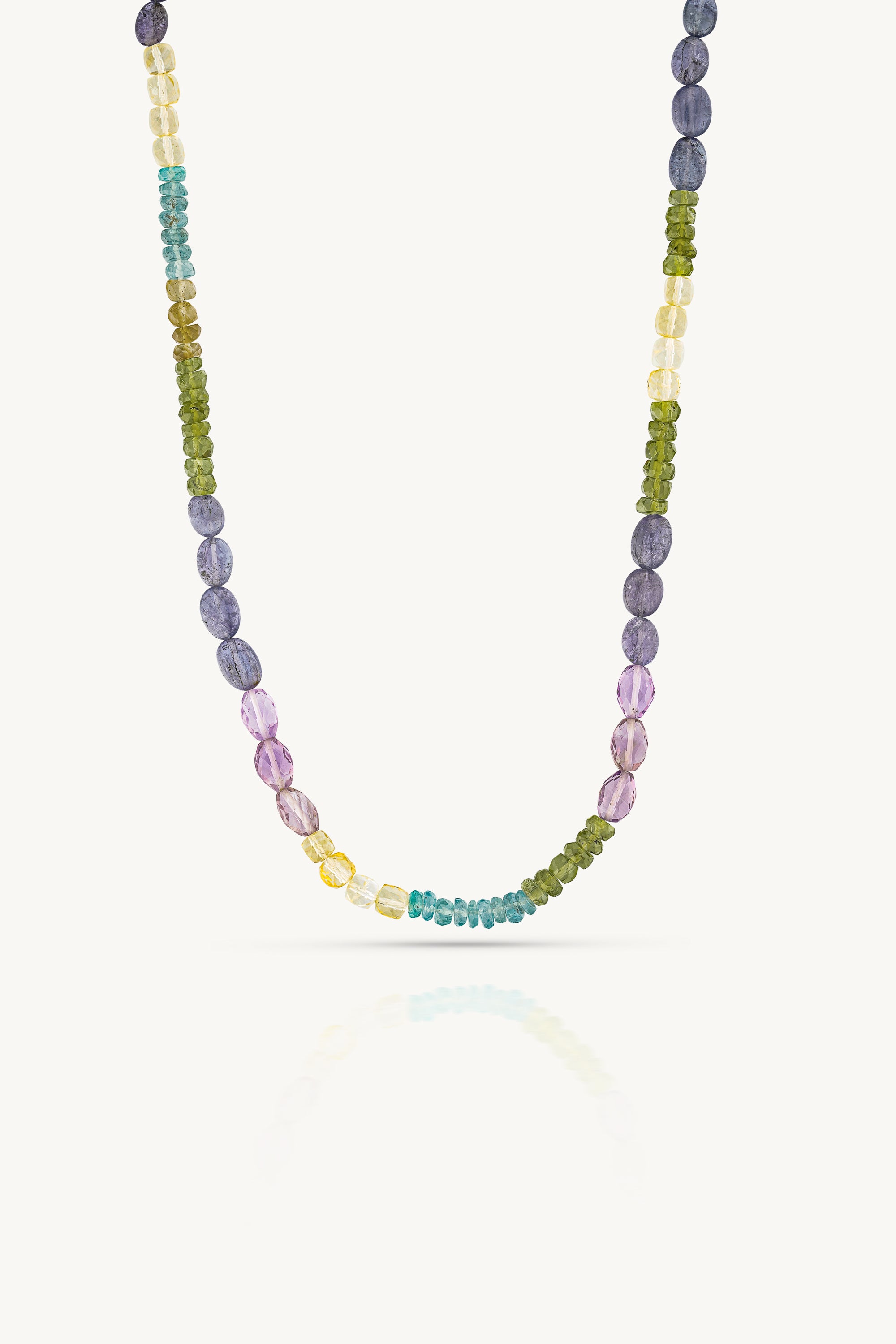 Azul Silver Beaded Necklace for Women - Elegant Sterling Silver Jewelry with Blue Beads - Perfect for Weddings, Parties & Everyday Wear