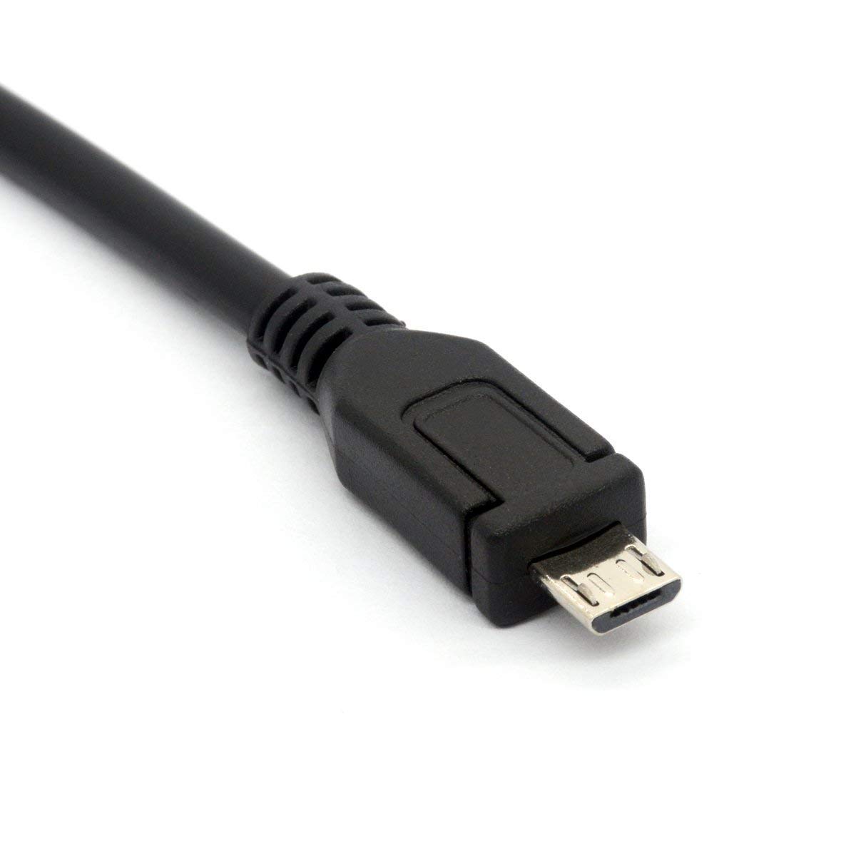 Micro USB to 3.5mm Female AUX Audio Adapter Cable - 25cm Headset Mic Converter for Smartphones, Laptops, Gaming Headsets - Perfect for Online Meetings, Podcasting & Mobile Recording
