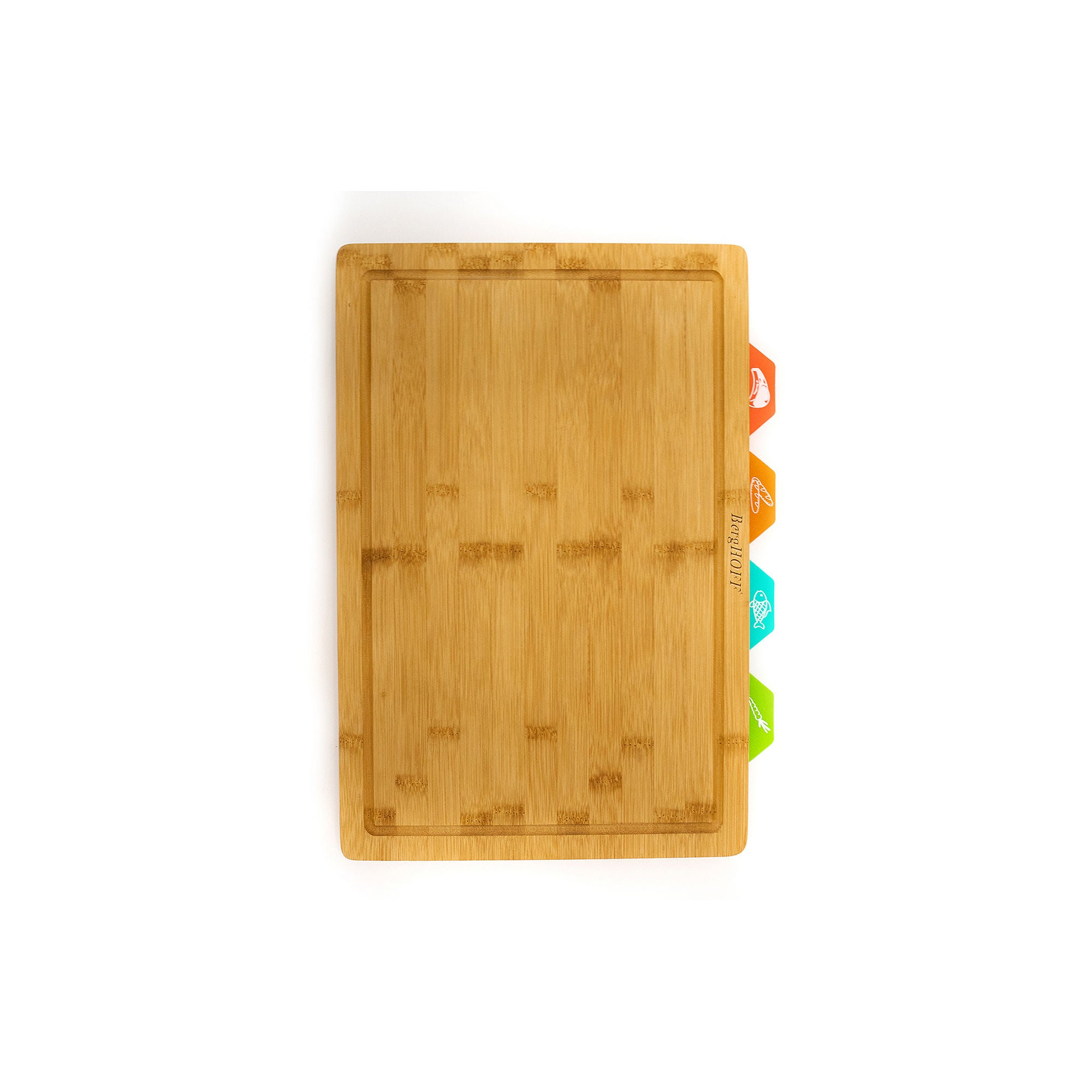 Berghoff 6.75 Inch Wooden Cutting Board - Premium Brown Kitchen Cutting Board for Chopping Vegetables, Meat & Fruits - Perfect for Home Cooking & Food Prep