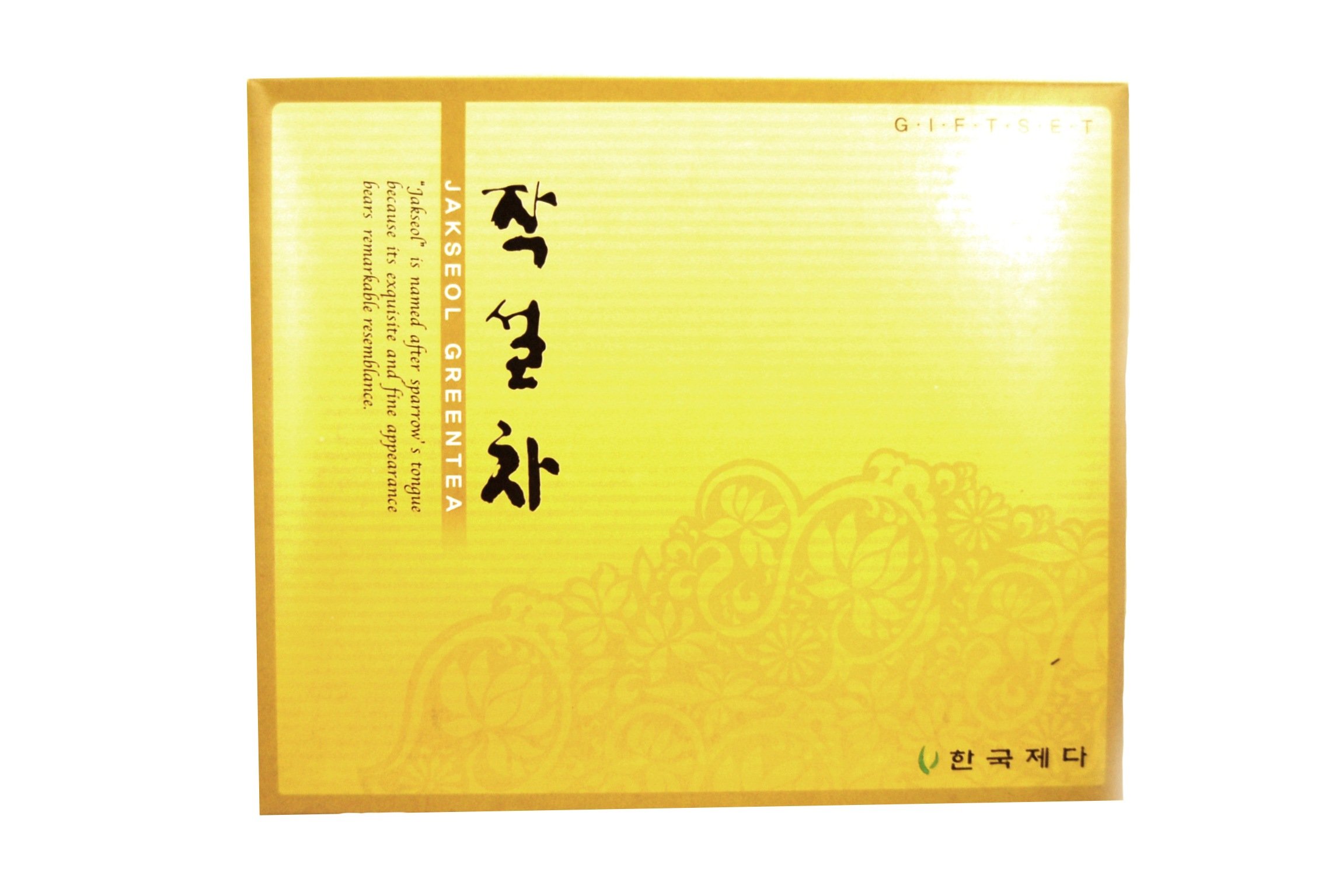 Hankook Tea Jaksul Premium Green Tea Bags Gift Set - 30 Count | Korean Traditional Tea for Relaxation & Wellness | Perfect for Home, Office & Gifting