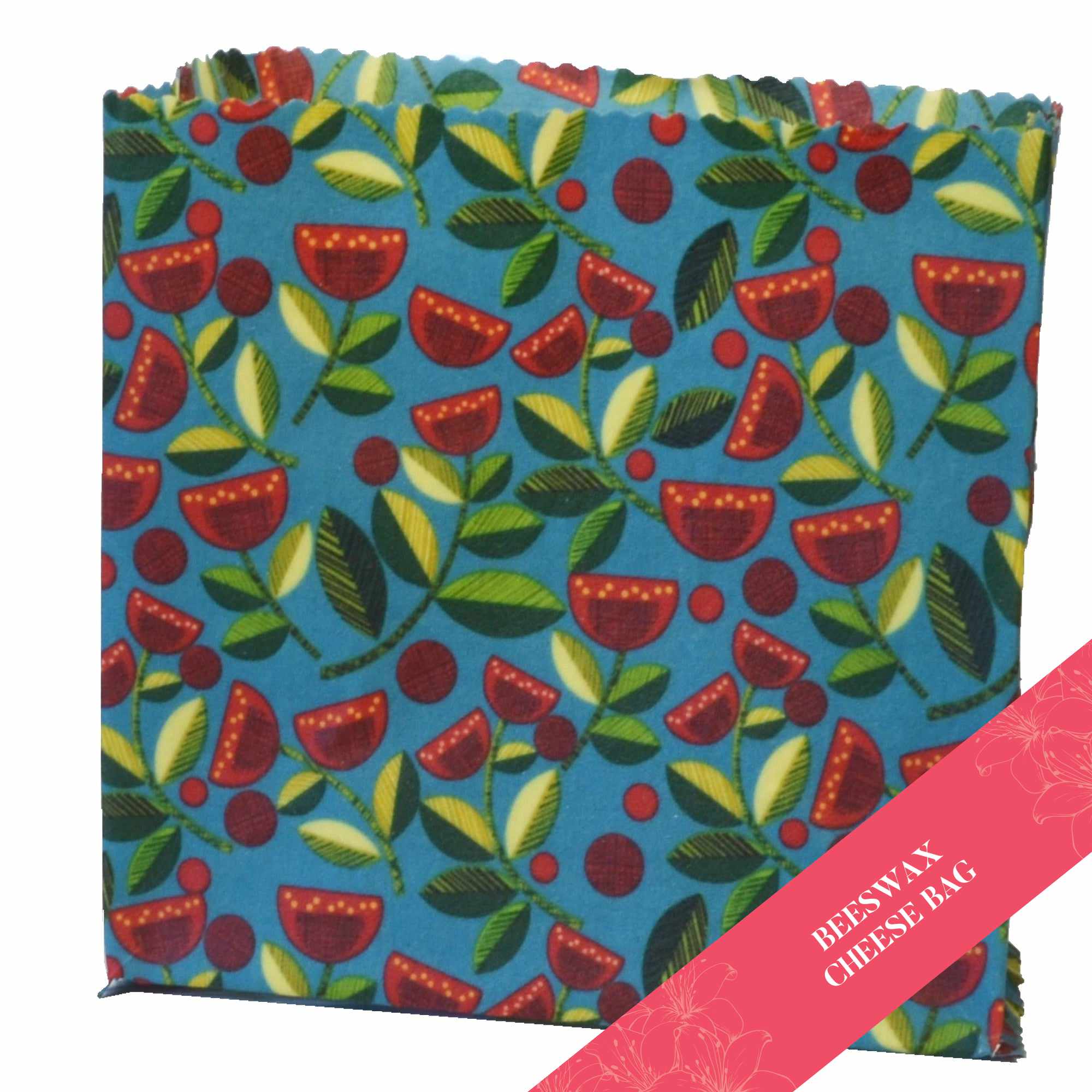Premium Pohutukawa Blue Cheese Bag - Stylish & Durable Cheese Storage for Gourmet Lovers - Perfect for Picnics, Cheese Tasting Parties & Gourmet Gifts