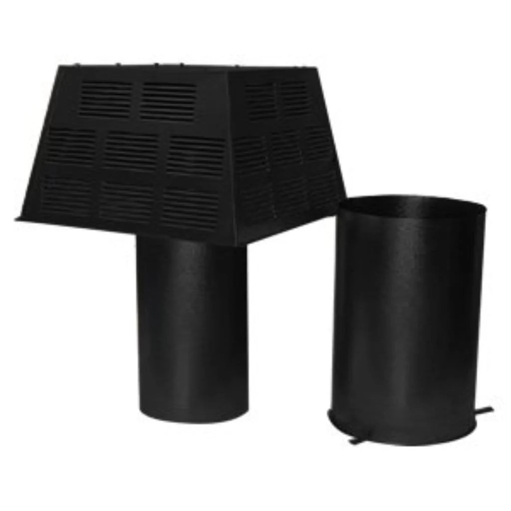 Premium Black Square Top with Slip Section - ETL Certified 8DM K - Perfect for Kitchen Countertops, Bathroom Vanities & Commercial Use