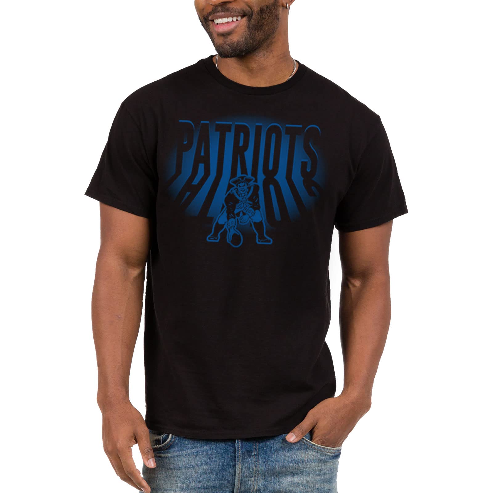 Officially Licensed NFL Junk Food Clothing Team Spotlight Short Sleeve T-Shirt for Men & Women - Football Fan Apparel for Game Day, Tailgating & Casual Wear