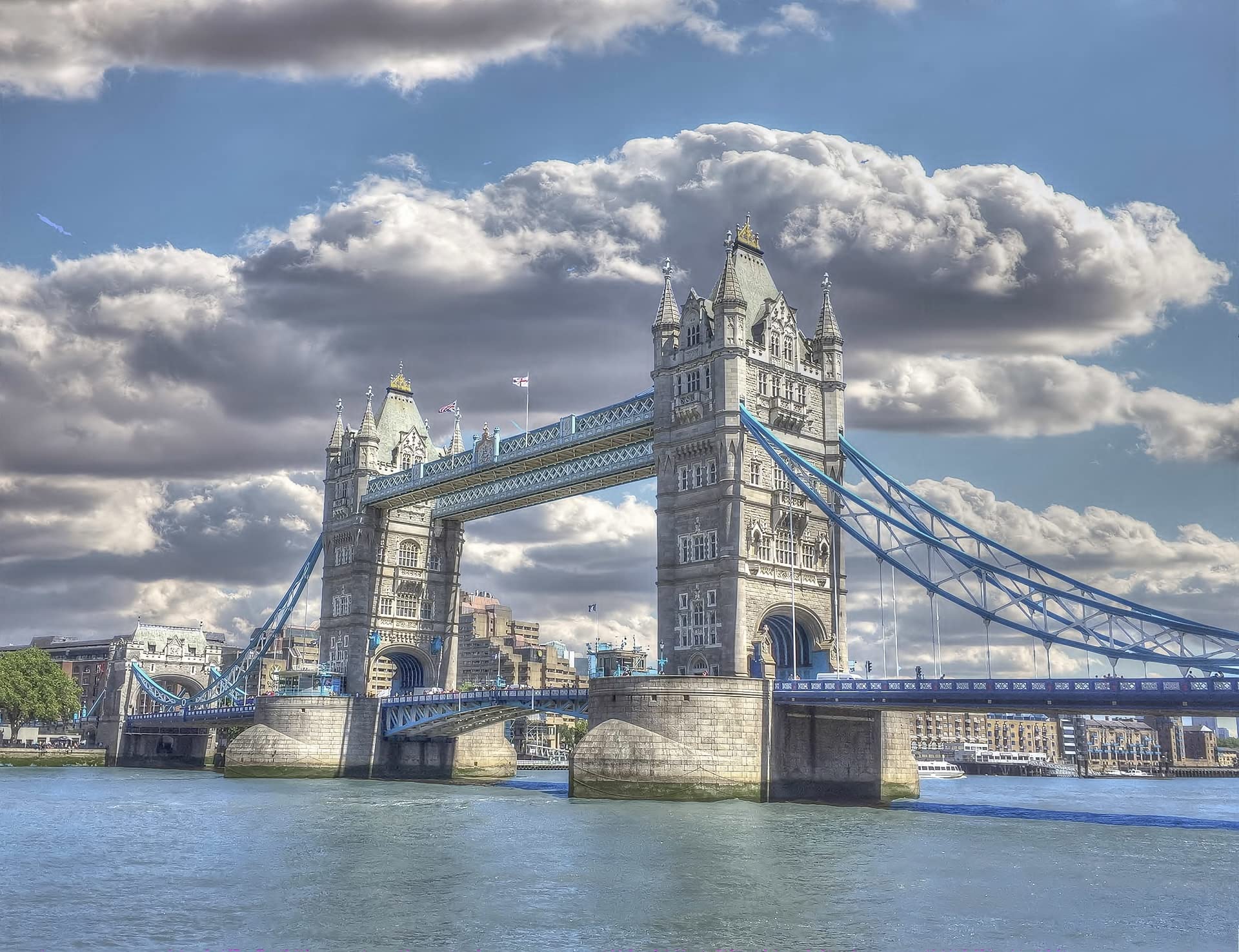 1000 Piece Tower Bridge London Jigsaw Puzzle for Adults & Kids - 29.5