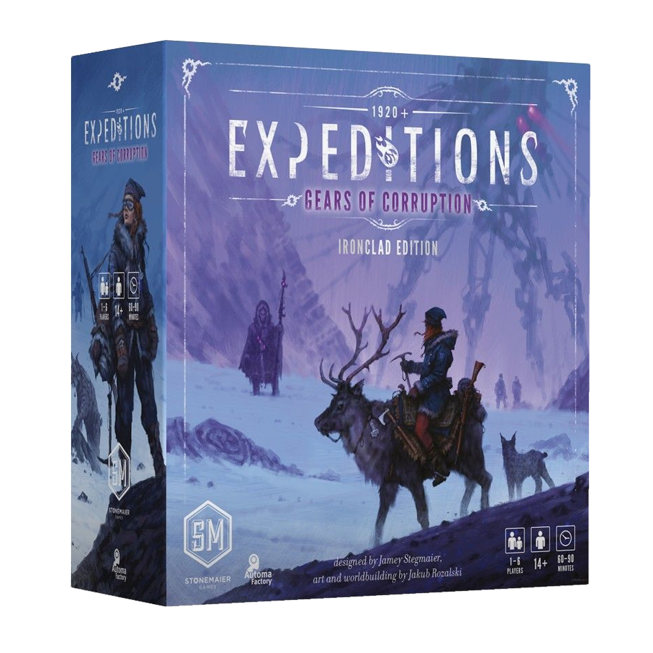 Expeditions: Gears of Corruption (Ironclad Edition) - Strategy Board Game for Adults & Teens - Perfect for Game Nights & Family Gatherings