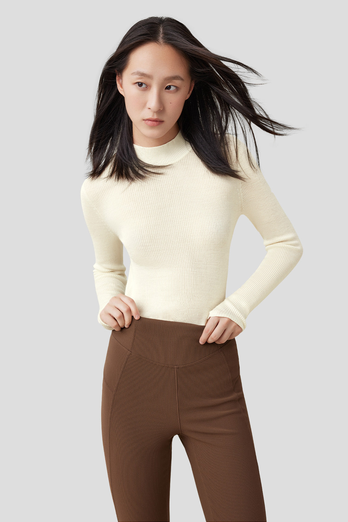 Cozy Women's Wool Sweater for Winter - Soft & Warm Knit Pullover for Casual Outfits & Cold Weather Layering