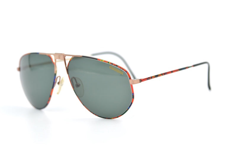 Carrera 5410 Polarized Sunglasses for Men & Women - UV Protection Aviator Style - Perfect for Driving, Beach & Outdoor Activities