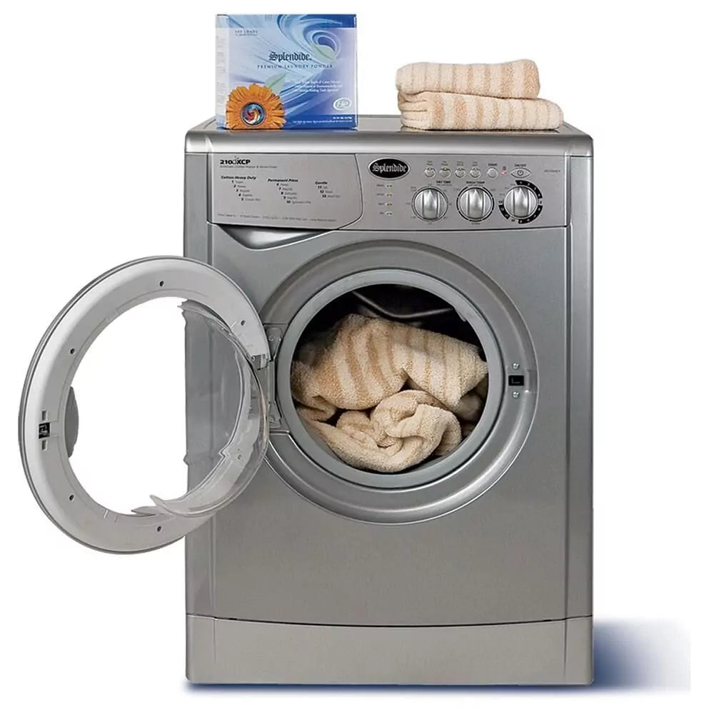 Splendide® Platinum 257916 RV Washer Dryer Combo - Compact Laundry Solution for Motorhomes, Campers & Tiny Homes | Front Load, Energy Efficient, Space-Saving Design