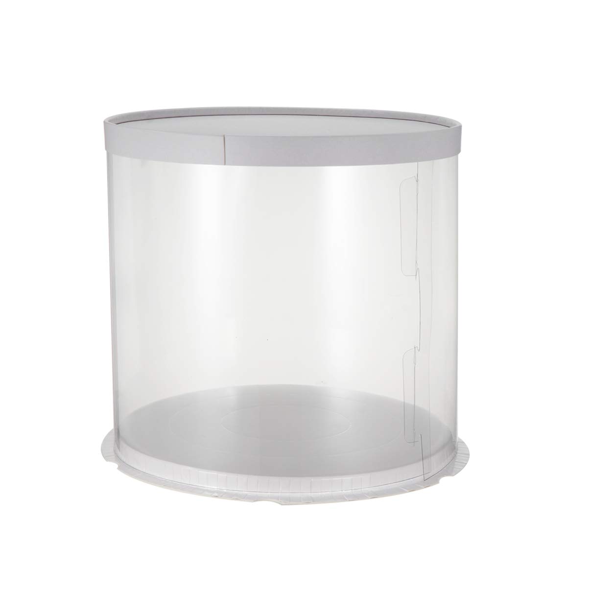 UPKOCH 10-Inch Round Clear Cake Box - Durable Pastry Storage Container for Bakery, Dessert, and Cupcakes - Perfect for Home, Shop, and Party Display
