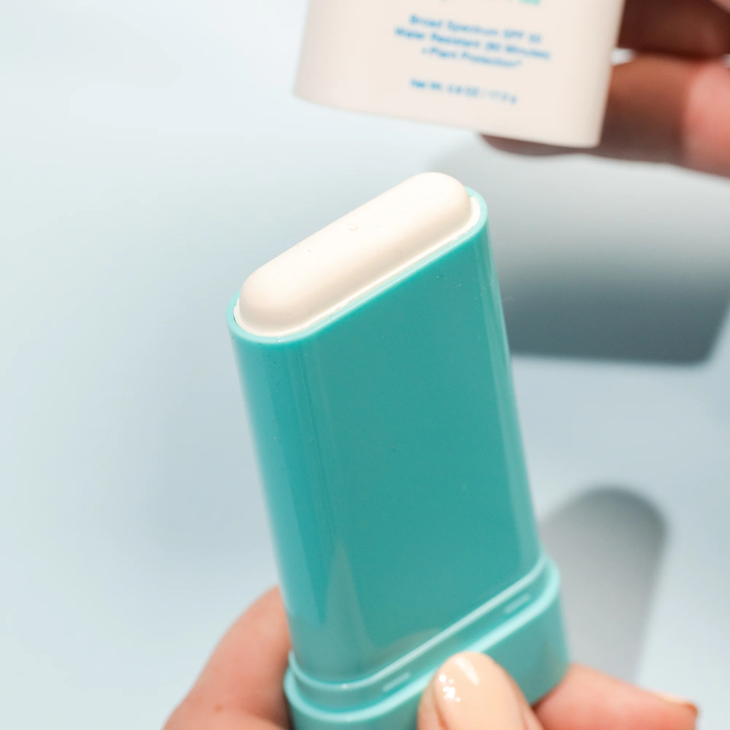 COOLA Mineral Organic Sunscreen Stick SPF 50 Fragrance Free - Reef Safe, Broad Spectrum UVA/UVB Protection - Perfect for Beach, Swimming & Outdoor Activities