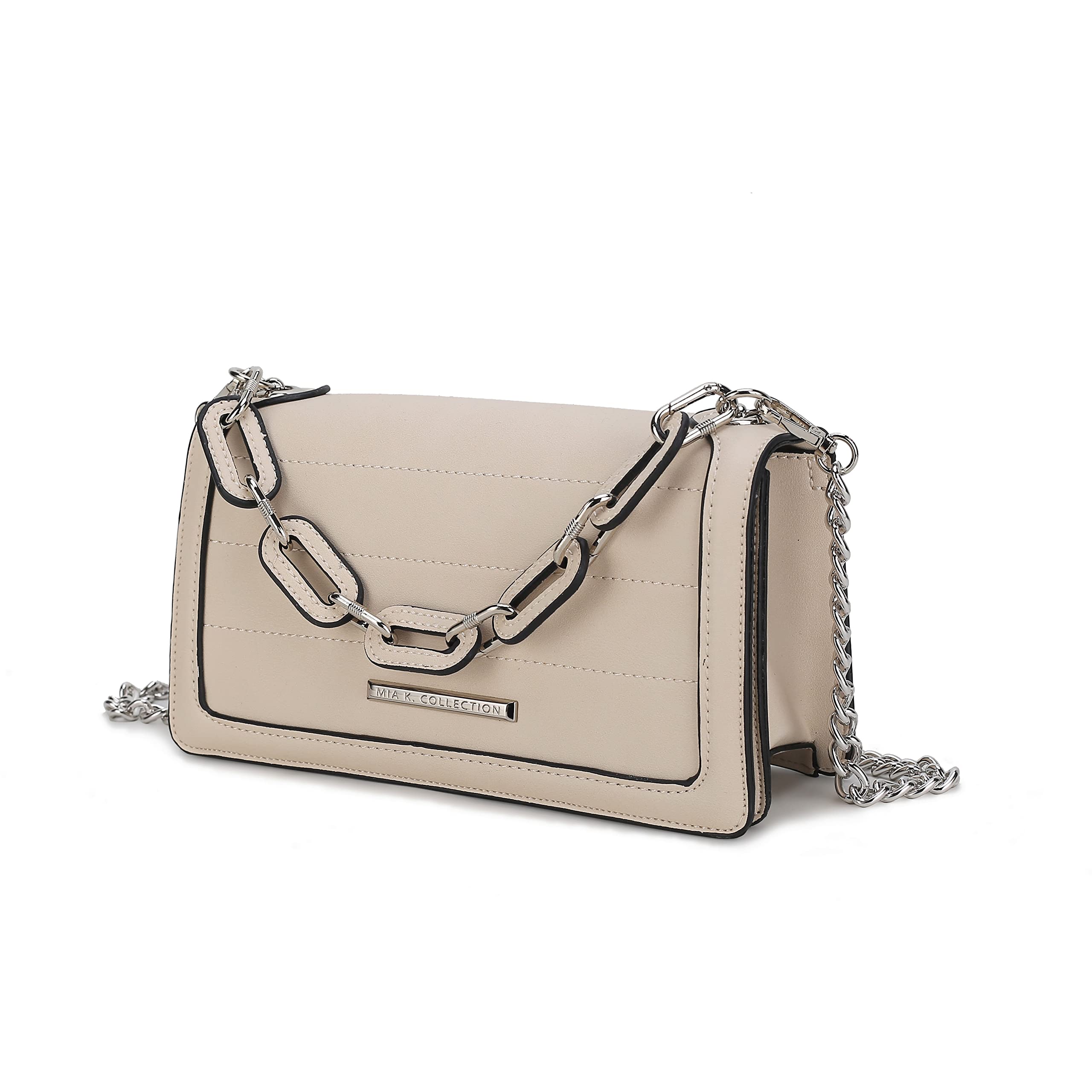 MKF Women's Crossbody Bag - PU Leather Messenger Purse for Daily Use & Travel