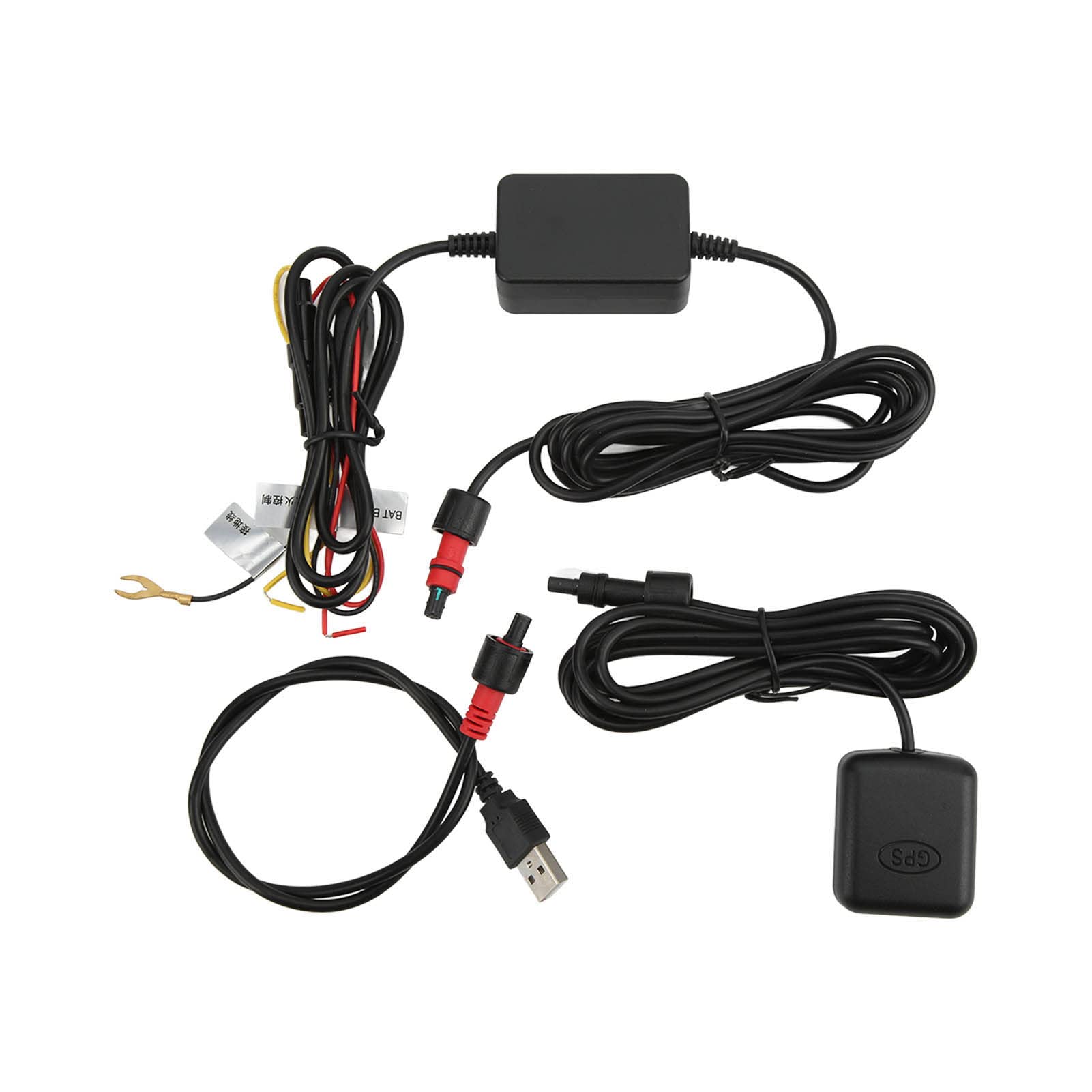 Dual Lens 150° Motorcycle DVR - IP67 Waterproof ABS/Metal for Adventure Riding