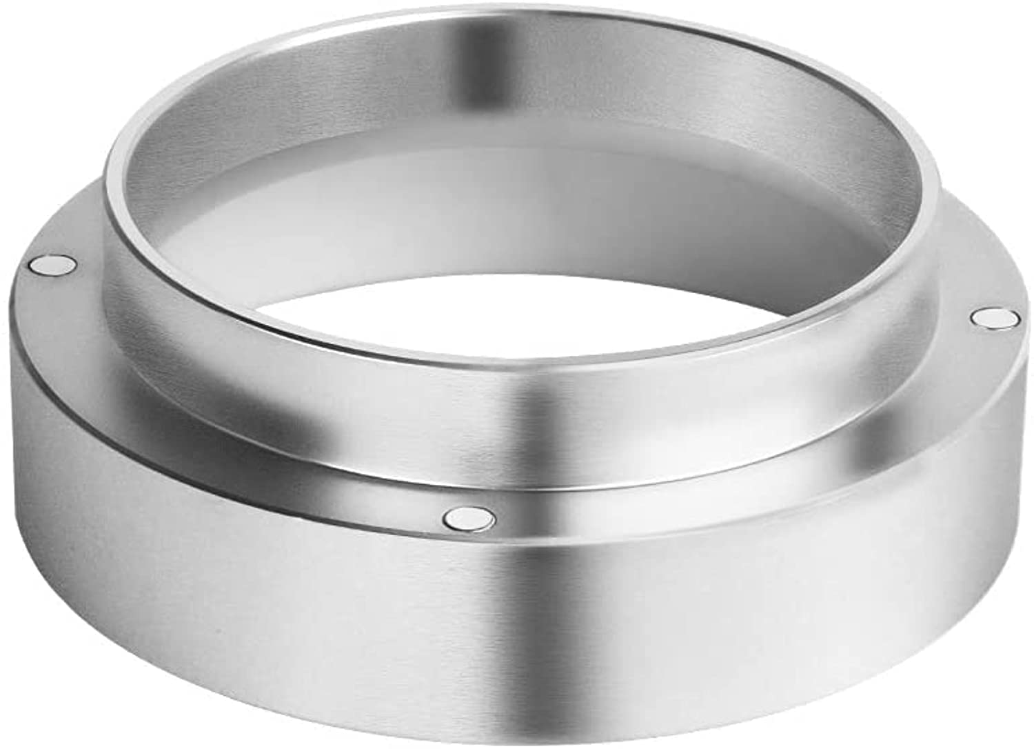 51mm Magnetic Espresso Dosing Funnel with Coffee Powder Dispenser Ring - Perfect for Barista-Grade Portafilter Dosing & Mess-Free Coffee Preparation at Home or Cafe