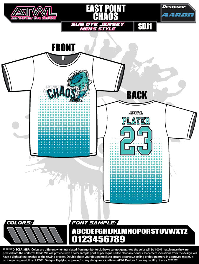 East Point Men's & Youth Basketball Jerseys - Breathable Mesh Sports Jersey for Training & Games - Custom Team Uniforms for Basketball, Soccer & Casual Wear