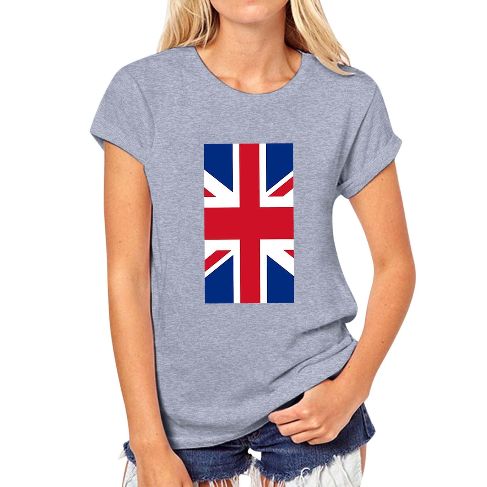 Women's Black Stretch Floral Printed Short Sleeve Crew Neck T-Shirt - Summer Casual Tee for Everyday Wear, Outings & Beach Vacations