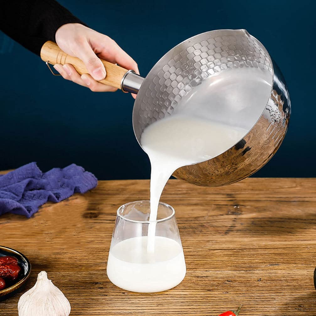 DOITOOL Nonstick Noodle Cooker Pot - Egg Frying Pan, Ramen Pot & Milk Boiling Pot for Camping, Kitchen & Outdoor Cooking | Perfect for Camping Trips, Dorm Cooking & Quick Meals
