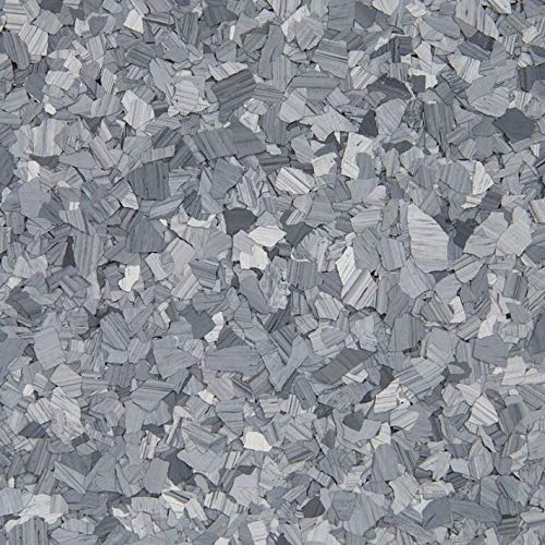 25 LB Box Epoxy Flake Basalt (F-9309) - Premium Industrial Flooring Flakes for Concrete Coating, Garage Floors & Commercial Spaces