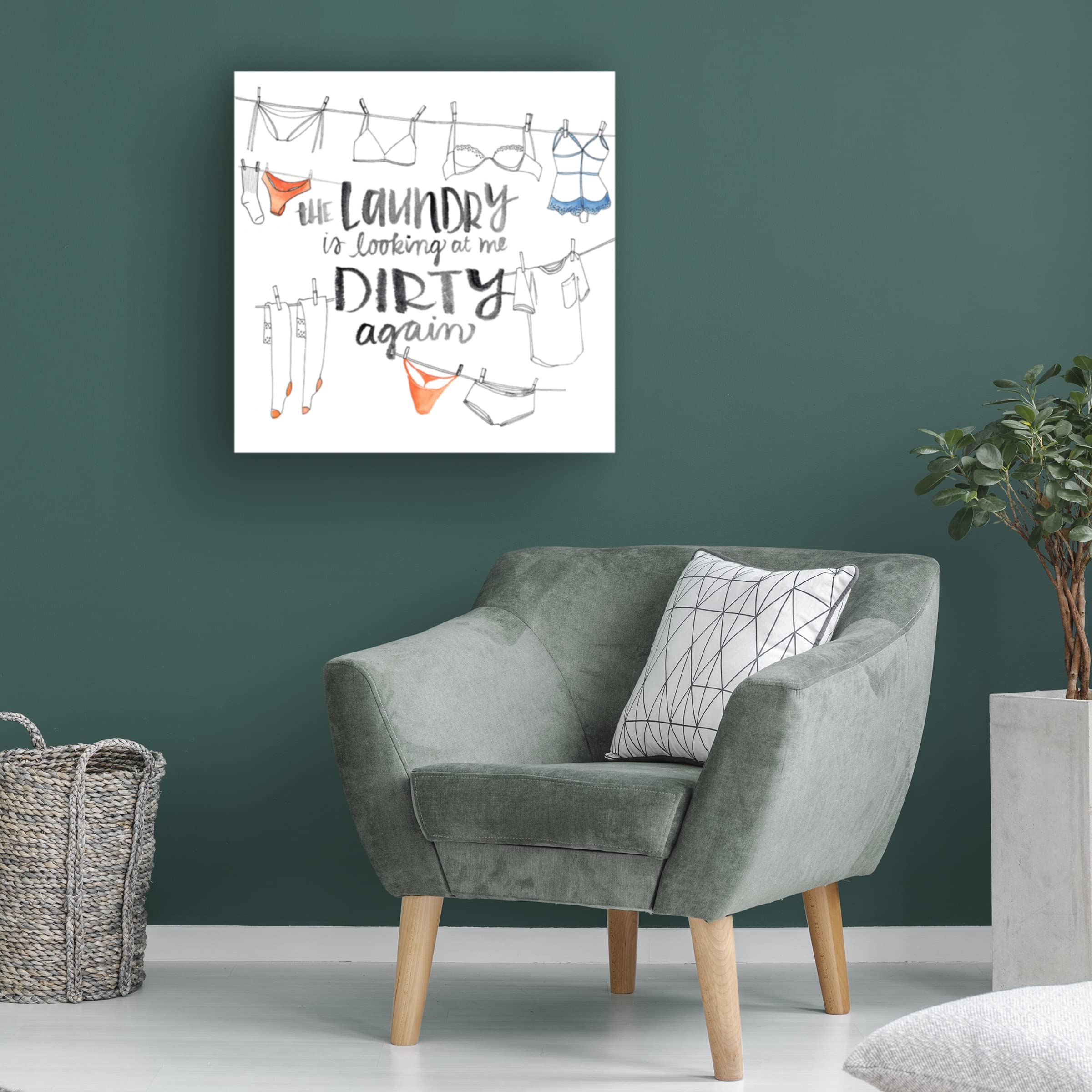 Trademark Fine Art 'Out To Dry II' Canvas Wall Art by Jennifer Paxton Parker - Perfect for Living Room, Bedroom & Office Decor