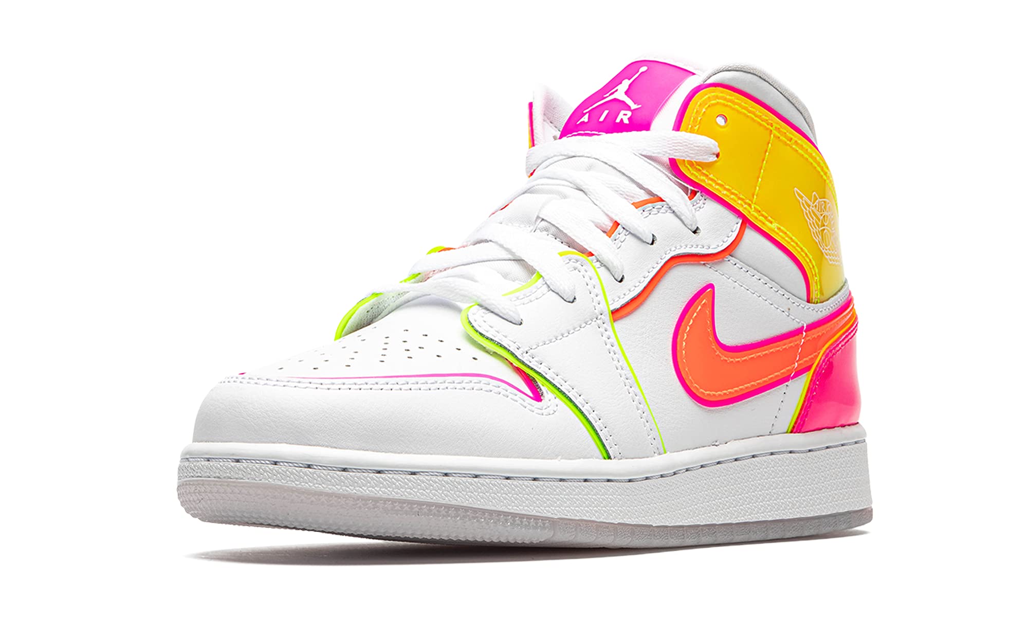 Jordan Air 1 Mid GS Shoes for Kids - Unisex Basketball Sneakers for Boys & Girls - Perfect for School, Sports & Casual Wear
