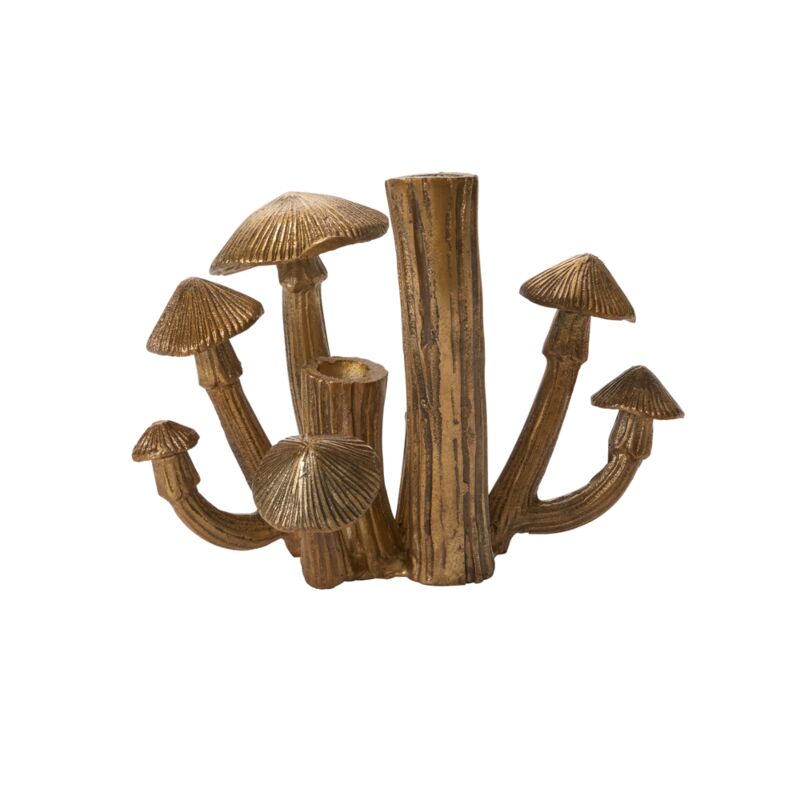 Clustered Mushroom Bud Vase - Elegant Floral Centerpiece for Home Decor, Wedding & Party Arrangements
