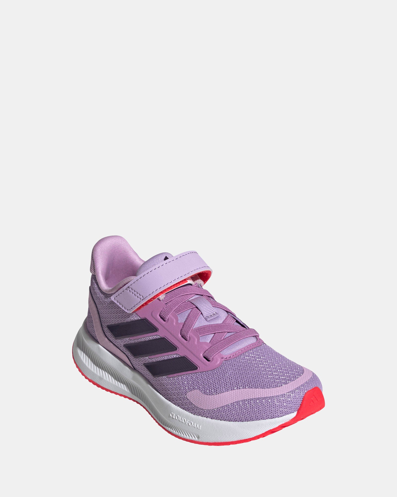 Runfalcon 5 Self-Fastening Sneakers for Kids - Lightweight Preschool Running Shoes in Powder Plum/Aurora Plum - Perfect for School, Playground & Daily Activities
