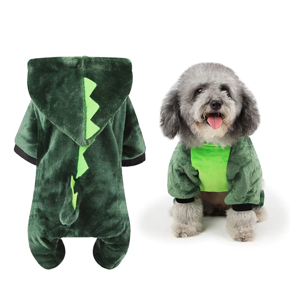 Halloween Dog Costume - Warm Pet Jumpsuit & Winter Coat for Dogs - Cute Puppy Halloween Outfit for Parties & Dress-Up | Perfect for Halloween, Christmas & Pet Photo Shoots