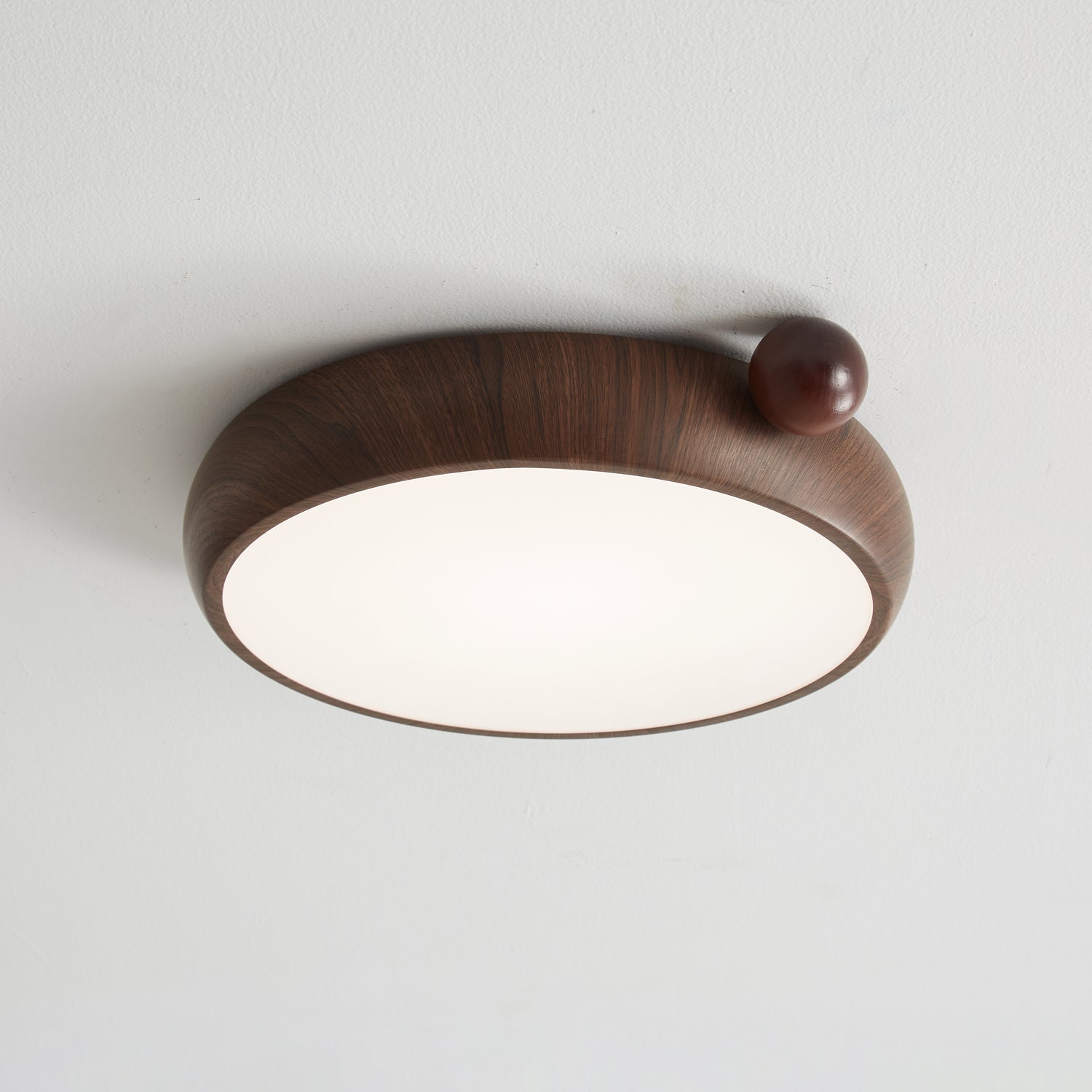 Modern Calindra Ceiling Light Fixture - Energy Efficient LED Flush Mount Lighting for Bedroom, Living Room & Kitchen - Dimmable Bright White Light for Home Decor