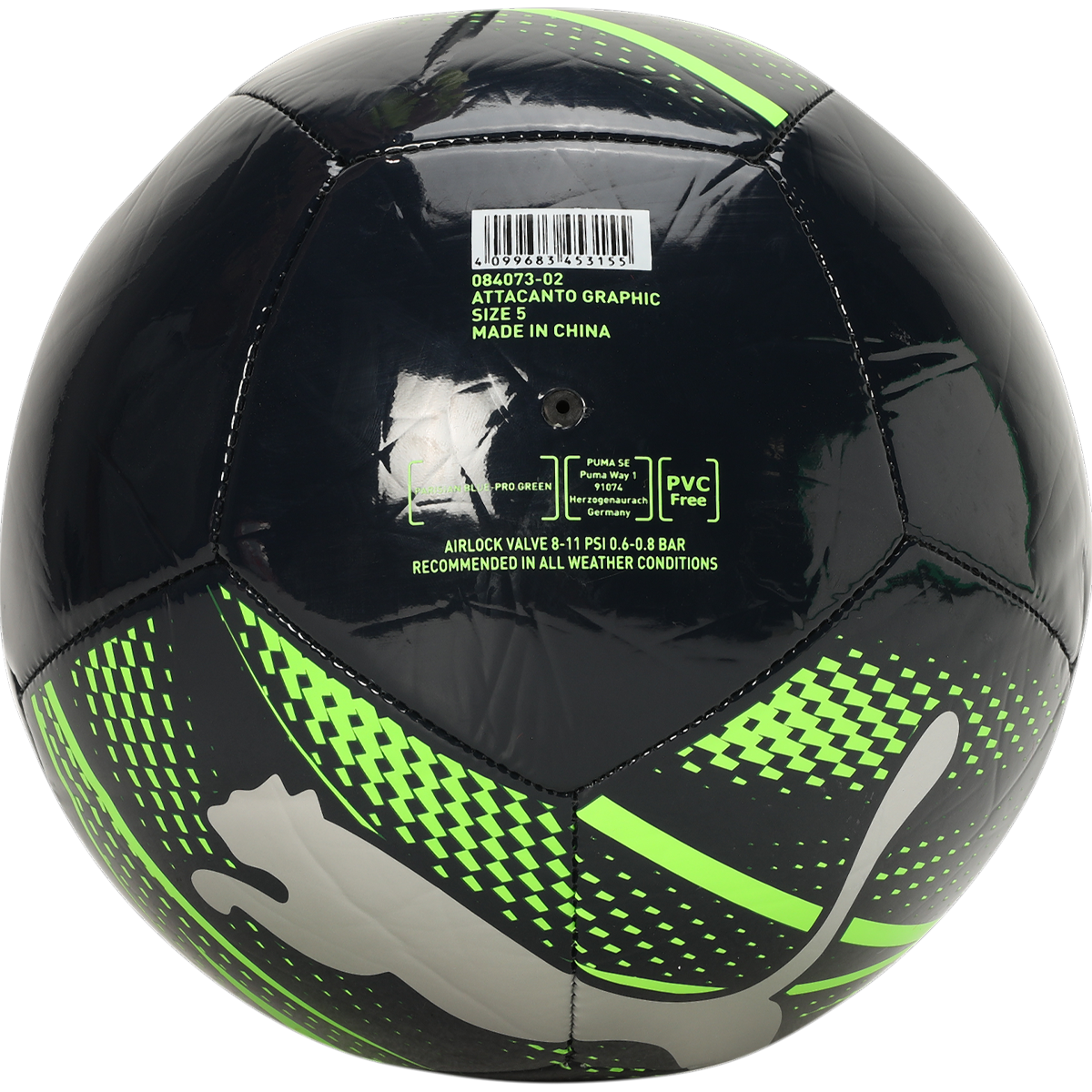 Attacanto Graphic Print Soccer Ball - Durable & Vibrant Design for Training & Matches - Perfect for Kids, Teens & Adults - Indoor & Outdoor Football Games