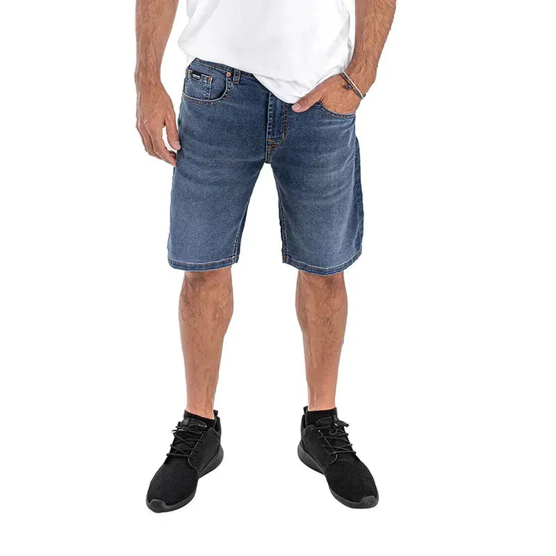 Quiksilver Men's Bermuda Slim Essentials Swim Trunks - Blue Azul - Quick-Dry, Comfort Fit for Beach, Pool & Vacation