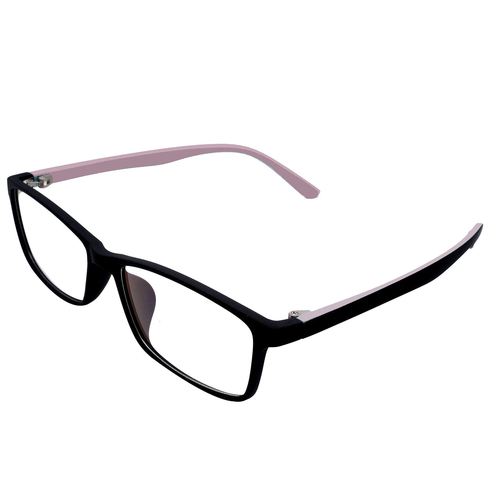+0.75 Pink Computer Reading Glasses for Women & Men - Blue Light Blocking Readers for Office Work, Studying & Screen Time - Stylish Eyewear for Students & Professionals