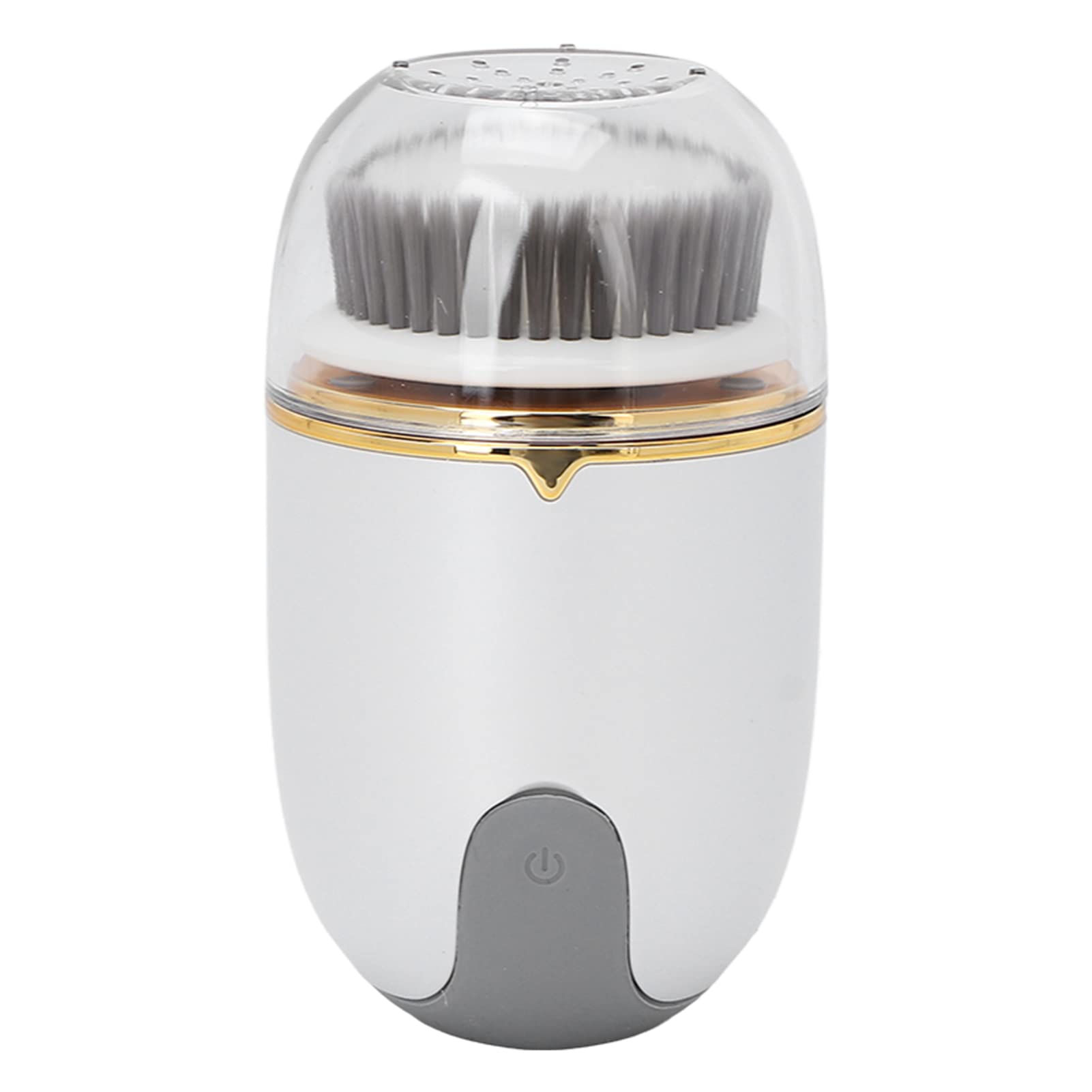 Rechargeable Waterproof Electric Facial Cleansing Brush with Daily Cleaning & Makeup Remover Heads - Deep Pore Cleaner for Acne-Prone & Sensitive Skin - Perfect for Daily Skincare Routine & Travel