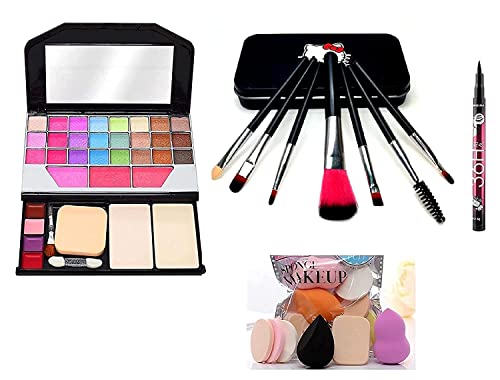 makeup kit - Black Brush Kit - Spounge - EyeLiner