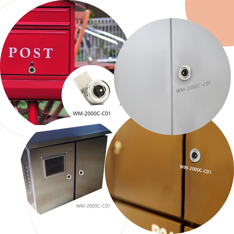 JWM Electronic Passive Padlock with Smart Key - Keyless Entry Security Lock for Home, Office & Storage - Durable Anti-Theft Digital Lock for Gates, Lockers & Toolboxes