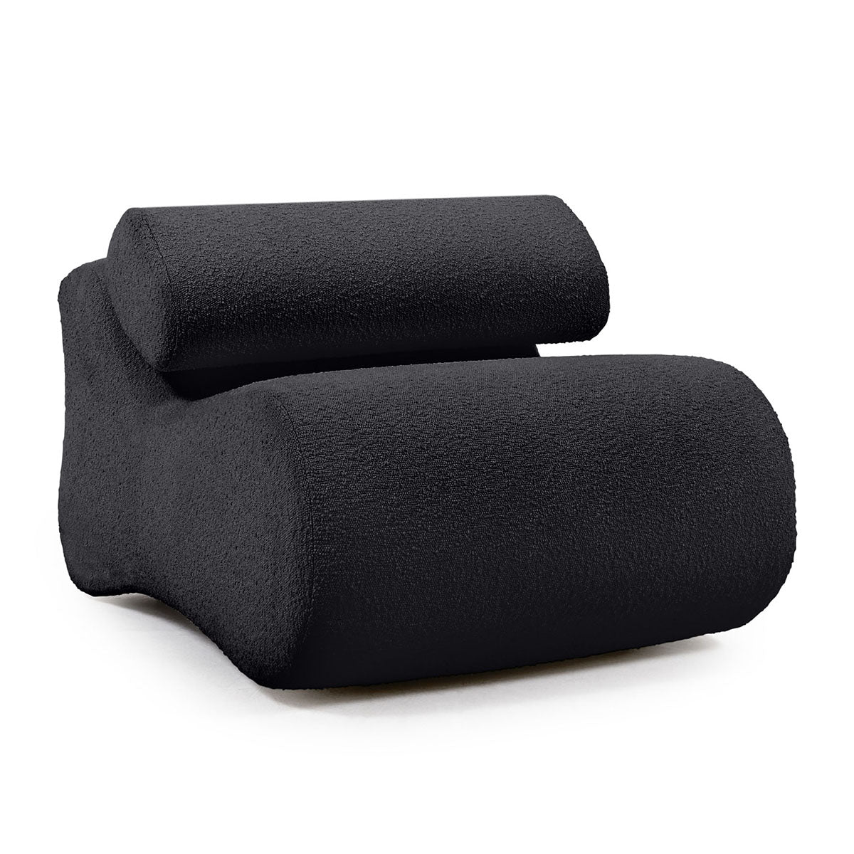 Kave Home Club Armchair - Modern Lounge Chair for Living Room, Bedroom & Office - Comfortable Upholstered Accent Chair with Sturdy Wooden Legs
