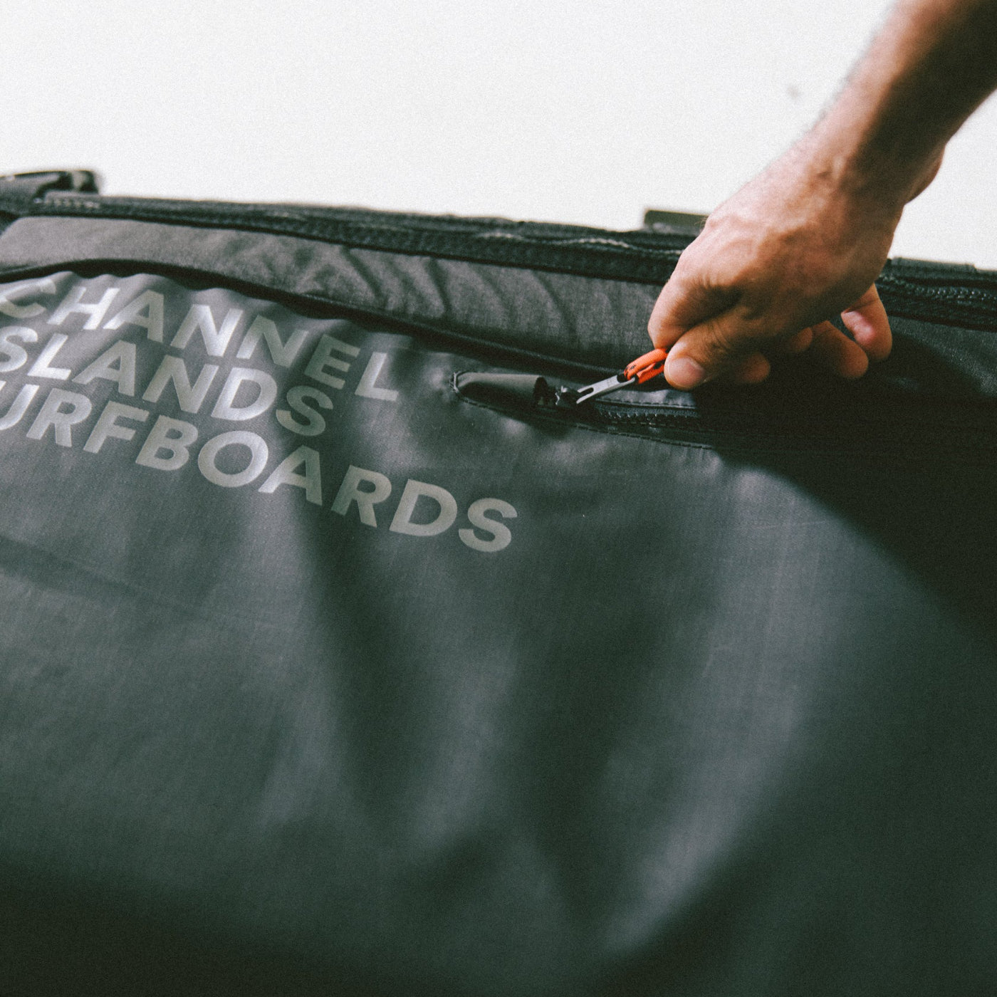 Channel Islands Surfboard Travel Bag - Hybrid Single/Double Board Cover for Surfing & Travel - Durable Black Waterproof Protection - Perfect for Airline Flights & Beach Trips