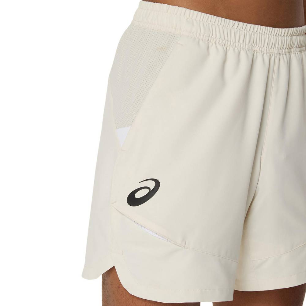 ASICS Men's Match 7 Inch Running Shorts - Lightweight Quick-Dry Athletic Shorts for Gym, Training & Casual Wear (Birch Color)