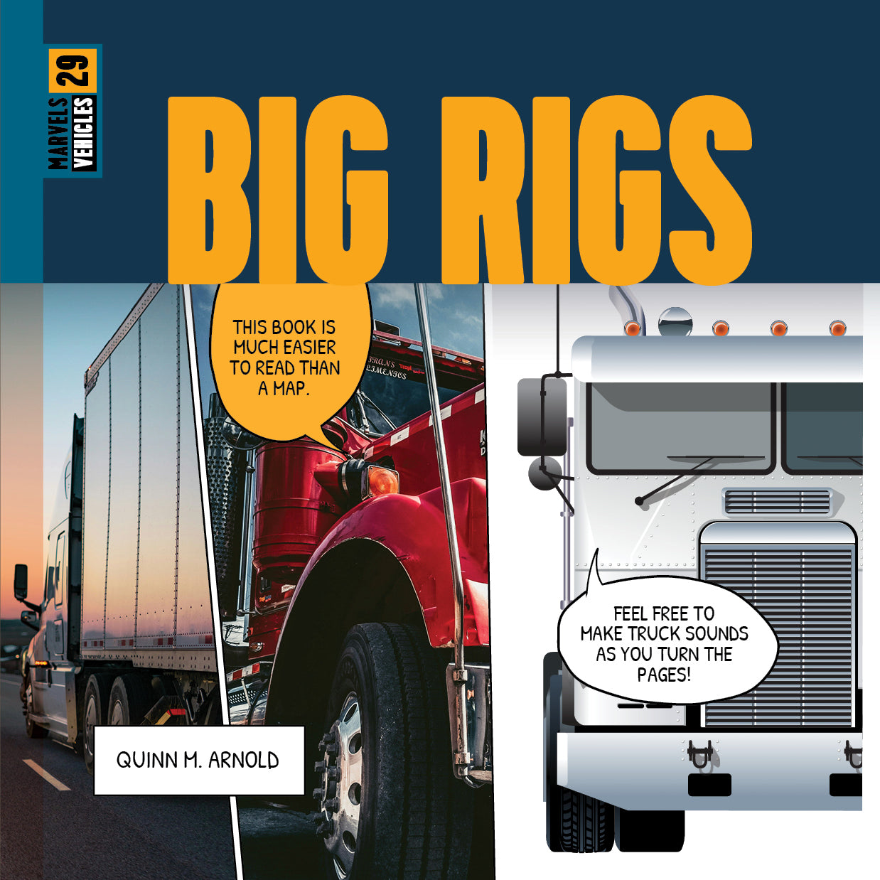 Big Rigs Marvels - Heavy Duty Truck Toys for Kids & Collectors | Durable Die-Cast Models for Play & Display | Perfect for Boys, Girls & Truck Enthusiasts