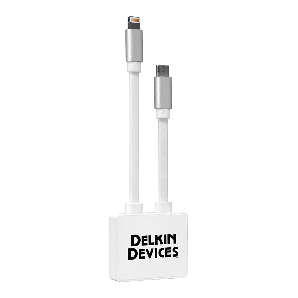 Delkin quikVIEW Lightning/Micro USB SD & microSD Card Reader - Fast Photo/Video Transfer for iPhone, Android & DSLR Cameras - Perfect for Travel, Photography & Content Creation