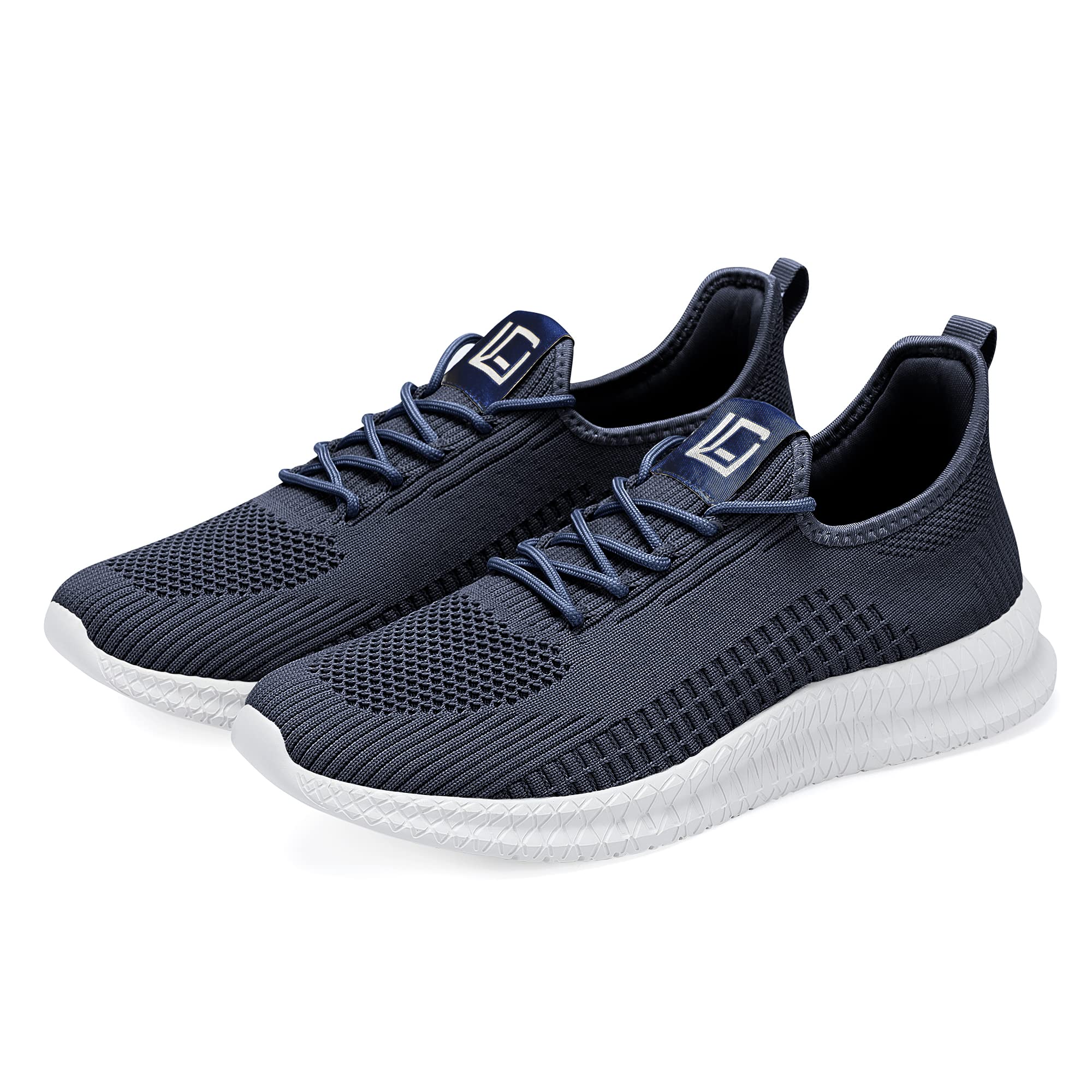 LCGJR Men's Running Shoes - Ultra Lightweight Breathable Athletic Sneakers for Jogging, Walking & Gym Workouts | Comfortable Mesh Casual Fashion Shoes for Daily Wear & Outdoor Activities