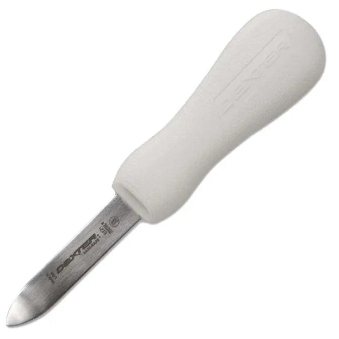 Premium Oyster Knife with Ergonomic Plastic Handle - Safe & Easy Shellfish Shucking Tool for Seafood Lovers & Home Chefs (Perfect for Restaurants, Beach Parties & Cooking Enthusiasts)