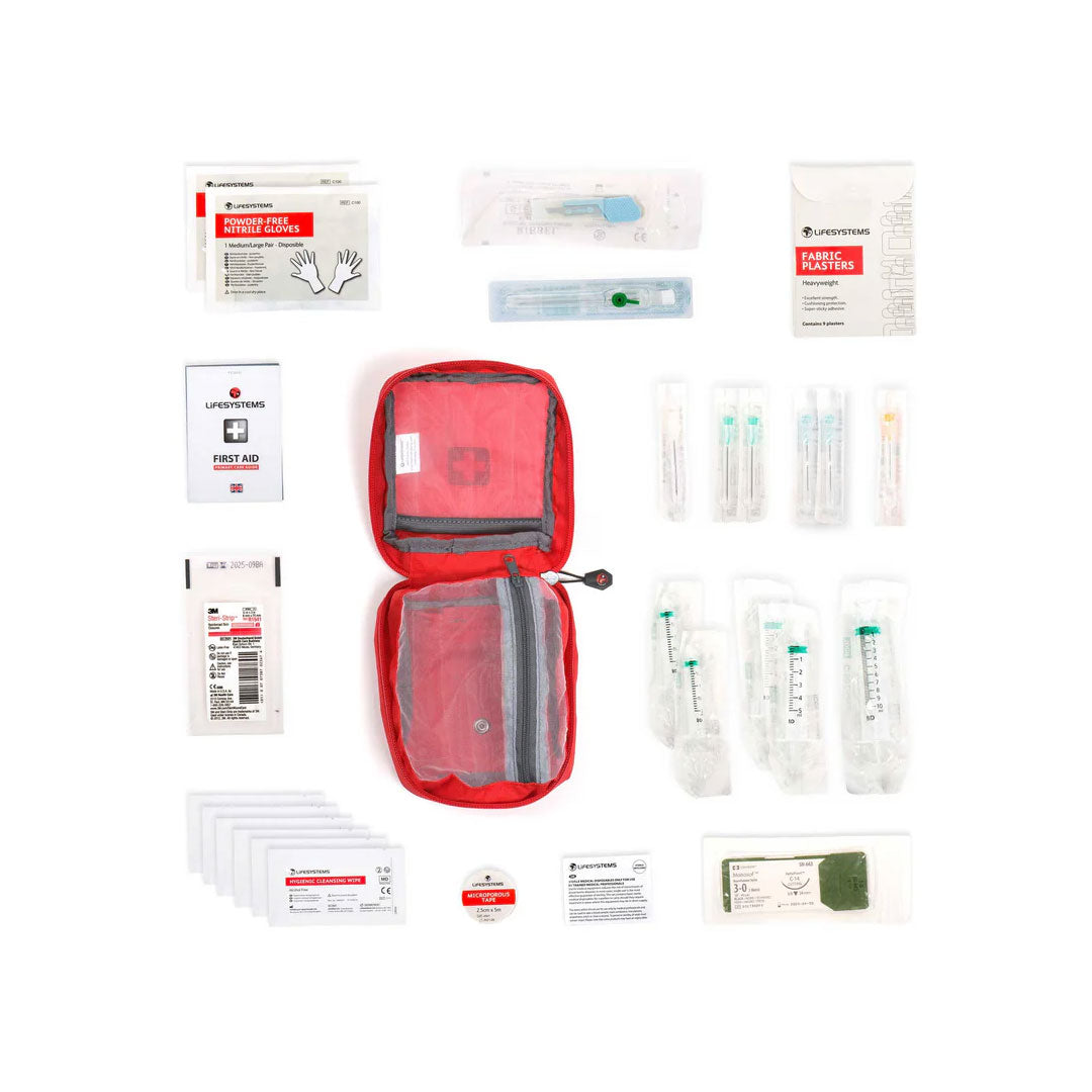 Lifesystems Sterile First Aid Kit - Compact Emergency Medical Supplies for Home, Travel & Outdoor Adventures | Essential Safety Gear for Camping, Hiking & Car Accidents