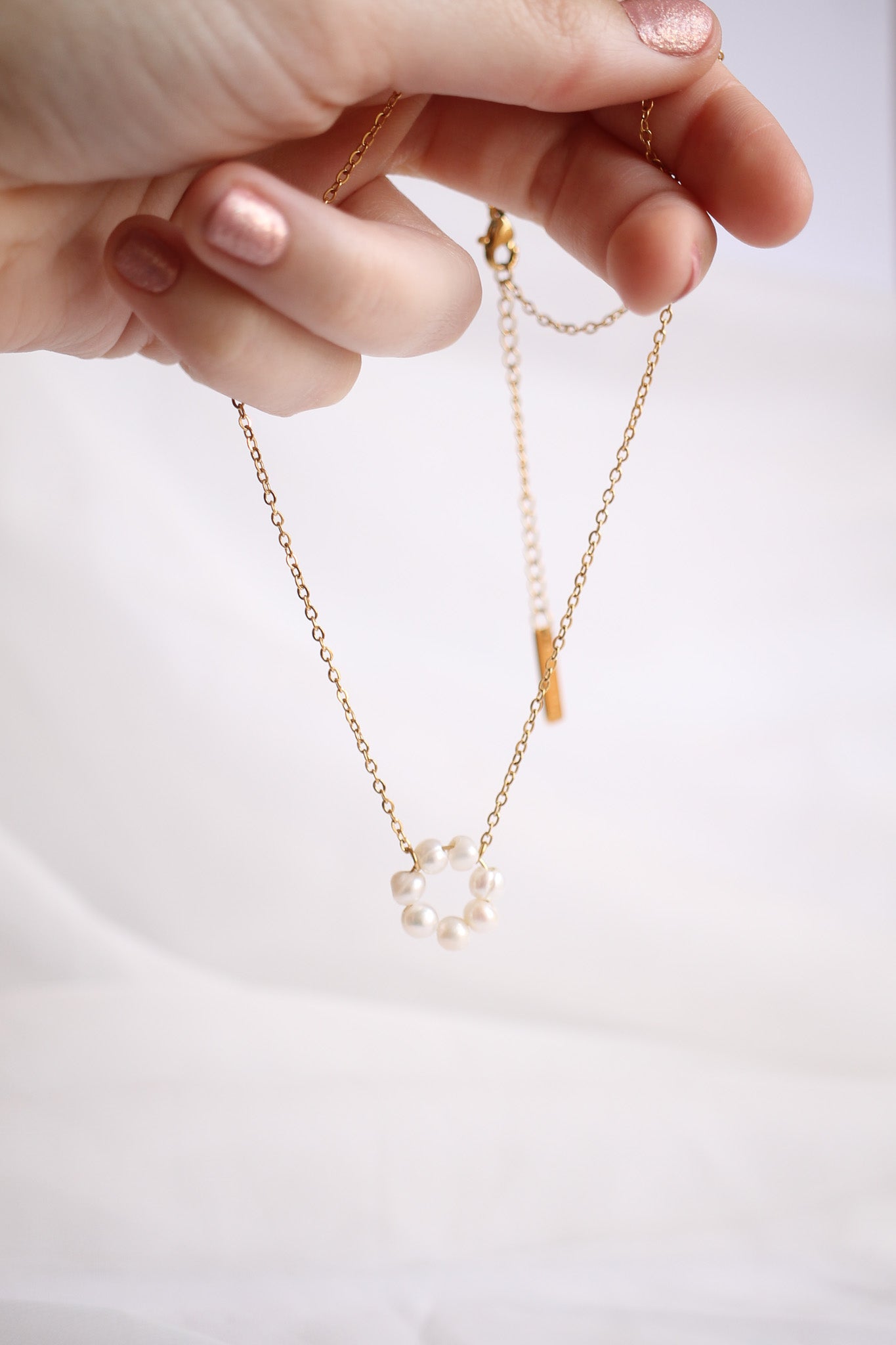 Lucy Freshwater Pearl Necklace - Elegant Women's Jewelry Gift for Wedding, Party & Everyday Wear
