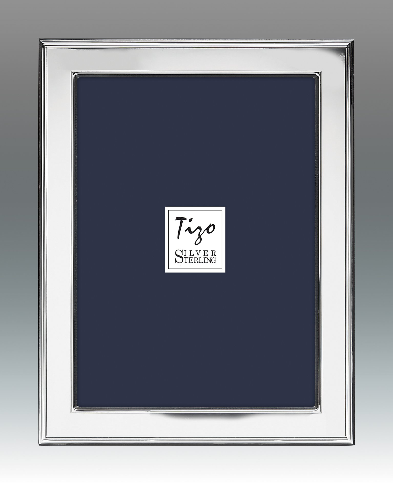 Tizo 4x6 Inch .925 Sterling Silver Photo Frame - Perfect for Wedding, Anniversary & Family Photos | Elegant Display for Home & Office Decor