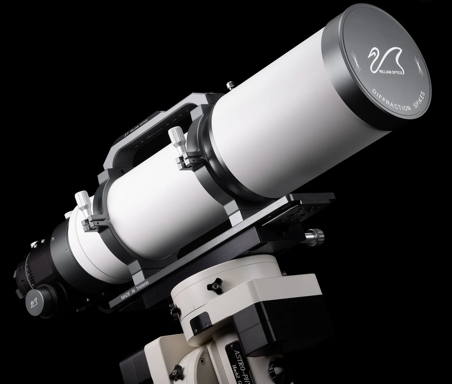 Fluorostar 132 Innovative Bahtinov Mask Cover - Patented Telescope Accessory for Astrophotography & Stargazing