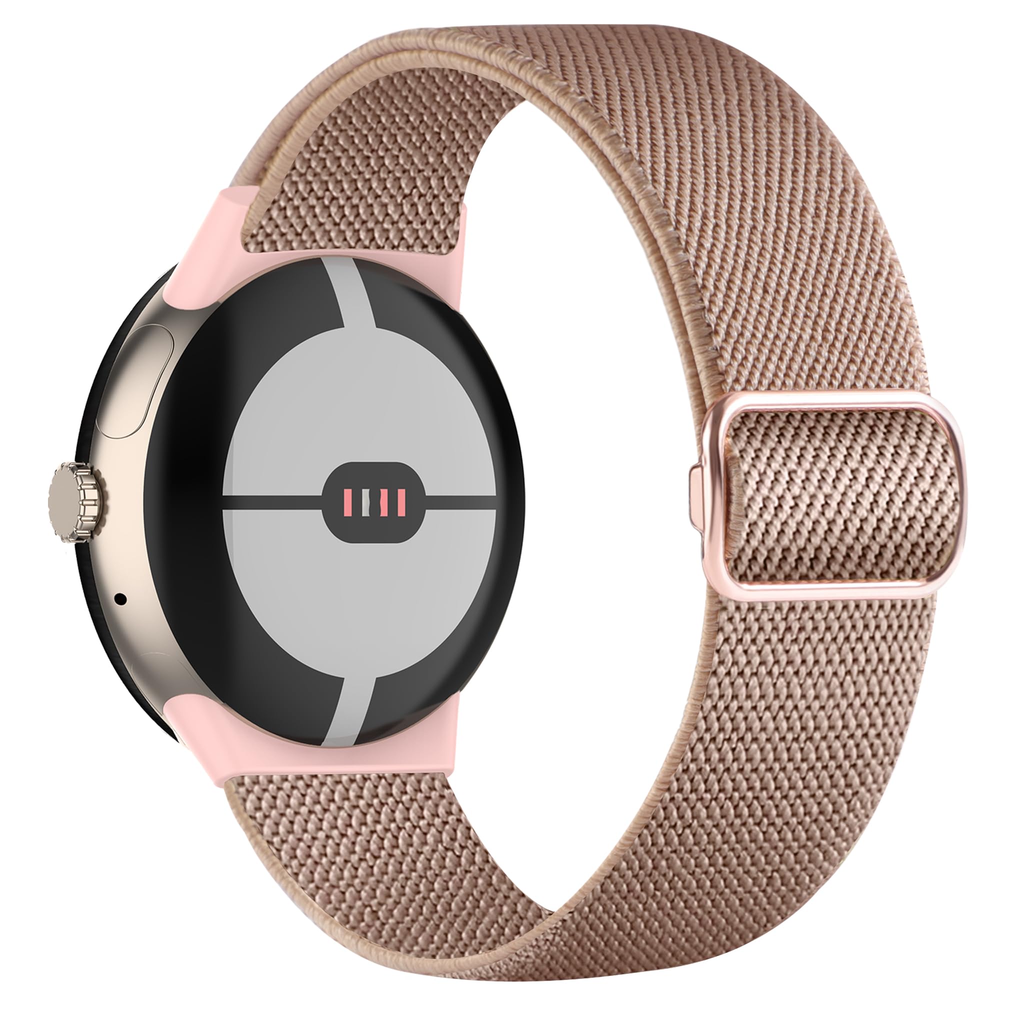 Stretch Nylon Band for Google Pixel Watch 2 - Comfortable Replacement Strap for Fitness & Daily Wear
