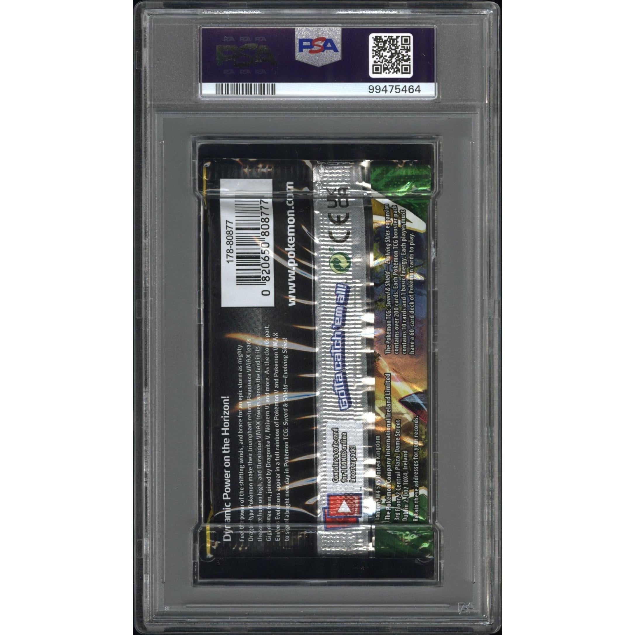 2021 Pokemon Evolving Skies Booster Pack - Gigantamax Duraludon PSA 9 Graded Card | Collectible Trading Card Game for Pokemon Fans & TCG Players | Perfect for Gaming, Collecting & Investment