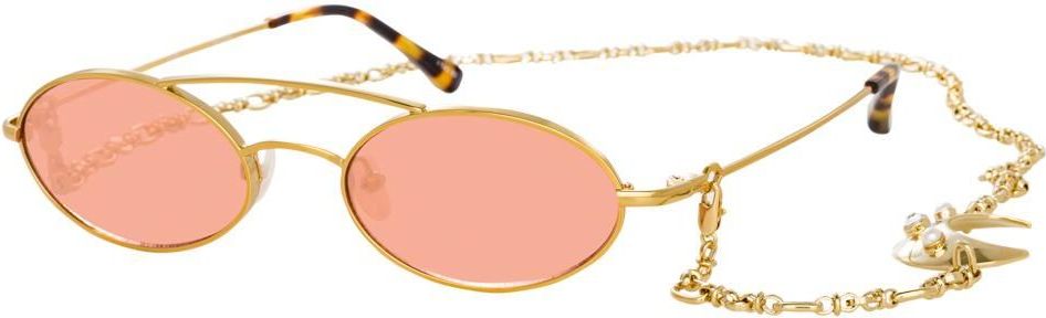 AR2C2SUN - Alessandra Rich 2 C2 Oval Sunglasses